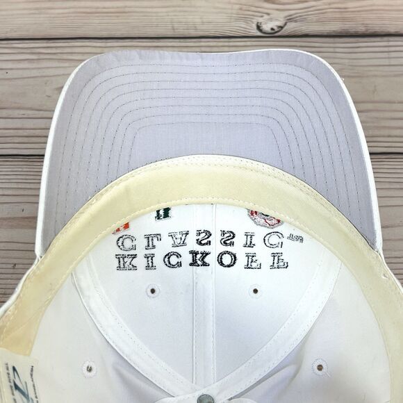 VTG Logo Athletic Miami vs Ohio State Kickoff Classic Hat White Snapback Cap - Picture 9 of 16